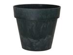 Bloempot flowerpot Ibiza beton 12 cm Zwart Black Bloemenvaas pot ook voor bv bloemschikken
