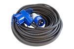 Vechline Verloopkabel 3x1.5mm² CEE-Winkelkoppeling 25m