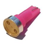 Auto LEDlamp | autoverlichting LED T5 | kleur roze | 1W 12V DC high power