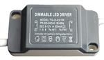 LED driver dimbaar | tbv downlighters 3W | met aansluitstekker