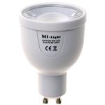 LED lamp GU10 | PAR16 bajonetsluiting | 4W=40W | RGB en warmwit 2700K | WIFI | dimbaar
