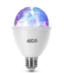 Discolamp met E27 fitting | LED 3W | RGB meerkleurig | draaiend