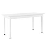 Eettafel Den Haag 140x60x75 cm voor 6 stoelen wit