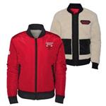 NBA Chicago Bulls Youth Reversible Bomber Rood Wit Kledingmaat : L - Youth 14/16