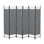 Tuinscherm Saragossa scheidingswand 171x240 cm donkergrijs