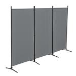 Tuinscherm Teruel scheidingswand 176x260 cm donkergrijs