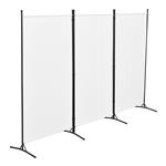 Tuinscherm Teruel scheidingswand 176x260 cm wit