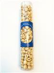 Koker met naturel kleurige houten kralen ca. 250 gram