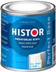Histor Radiatorlak Acryl - Wit - 0,25 liter