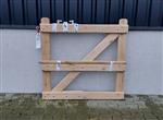 6. Houten poort | 120 cm | Eiken