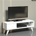 [en.casa] TV meubel Aarup 90x30x33 cm wit