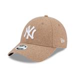 New York Yankees Wool Womens 9Forty Adjustable Cap Beige