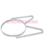 Muurbeugel voor buis 250 mm