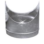 Aluminium zadelstuk 130 mm