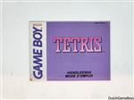 Gameboy Classic - Tetris - FAH - Manual