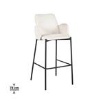 Barkruk Joni Creme 78