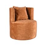Fauteuil Evy Velours Oker Maat 65x65x75 cm
