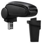 Armsteun voor Ford Focus 3 2011 kunstleer zwart en wit stiksel