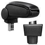 Armsteun voor Skoda Yeti 1 kunstleer zwart en wit stiksel