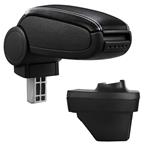 [pro.tec] Armsteun Renault Clio V 2019 kunstleer zwart met wit stiksel