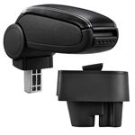 Armsteun PEUGEOT 207-SW-CC kunstleer zwart wit stiksel