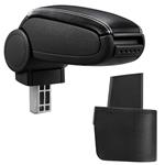 Armsteun Nissan Micra K12 2003-2010 zwart met wit stiksel