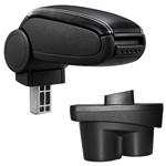 Armsteun-Opel Corsa E-11-2014-kunstleer-zwart+wit stiksel