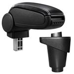 Armsteun-Fiat 500L-2012-kunstleer-zwart+wit stiksel