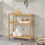 [en.casa] Opbergrek staand Nyköping met 3 planken houtkleurig