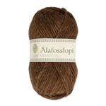 Alafosslopi wol 100 gram Bruin 0053