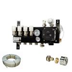 Vloerverwarming cv ketel verdeler set - 00/12 m2
