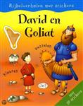 BIJBELVERHALEN MET STIKCERS/DAVID EN GOLIAT