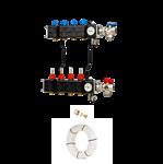 Vloerverwarming warmtepomp verdeler set - 28/36 m2