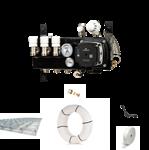 Vloerverwarming cv ketel draadmat set - 25/36m2