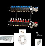 Vloerverwarming warmtepomp draadmat set - 64/72 m2