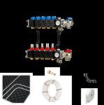 Vloerverwarming warmtepomp noppenplaat set - 37/45 m2