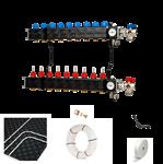 Vloerverwarming warmtepomp noppenplaat set - 73/81 m2
