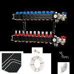 Vloerverwarming warmtepomp noppenplaat set - 82/90 m2