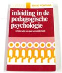 Inleiding in de pedagogische psychologie
