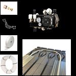 Vloerverwarming cv ketel droogbouw set - 13/24 m2
