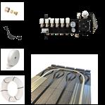 Vloerverwarming cv ketel droogbouw set - 61/72 m2