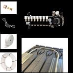 Vloerverwarming cv ketel droogbouw set - 85/96 m2