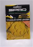 SPRO Titanium  wire leader| 90 lbs | 30 cm