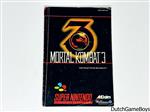 Super Nintendo / SNes - Mortal Kombat 3 - EUR - Manual