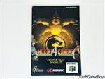 Nintendo 64 / N64 - Mortal Kombat 4  - EUR - Manual