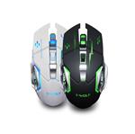 Elementkey M1 - Wireless Gaming Muis - Oplaadbaar + Draadloos - LED - 6 knoppen - 2400 DPI - USB Opt