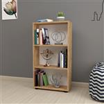 [en.casa] Boekenkast schap Vara 106x55x20 cm eiken