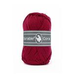 Durable Coral Katoen 50 gram Bordeaux 222