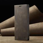 Xiaomi Poco X5 (5G) Flip Case Portefeuille - RFID Wallet Cover Leer Silicoon Hoesje - Koffie