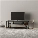 [en.casa] TV meubel Isokyrö 120x40x40 cm zwart mat